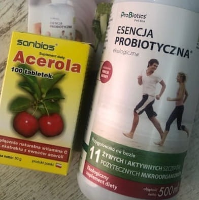 Zestaw ODPORNOŚĆ probiotyk Esencja Probiotyczna i Acerola