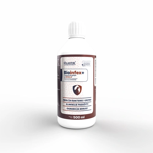 Volantor Bioinfex+ biopreparat na infekcje gołębi 500 ml