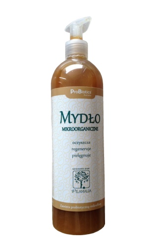 Mydło Mikroorganiczne 500 ml chroni mikrobiom