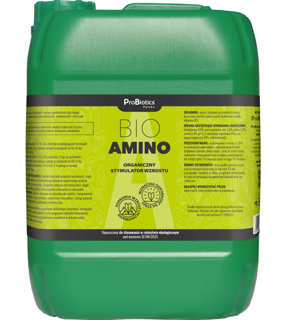 BIO-AMINO ekologiczne aminokwasy roślinne zestaw 240 litrów