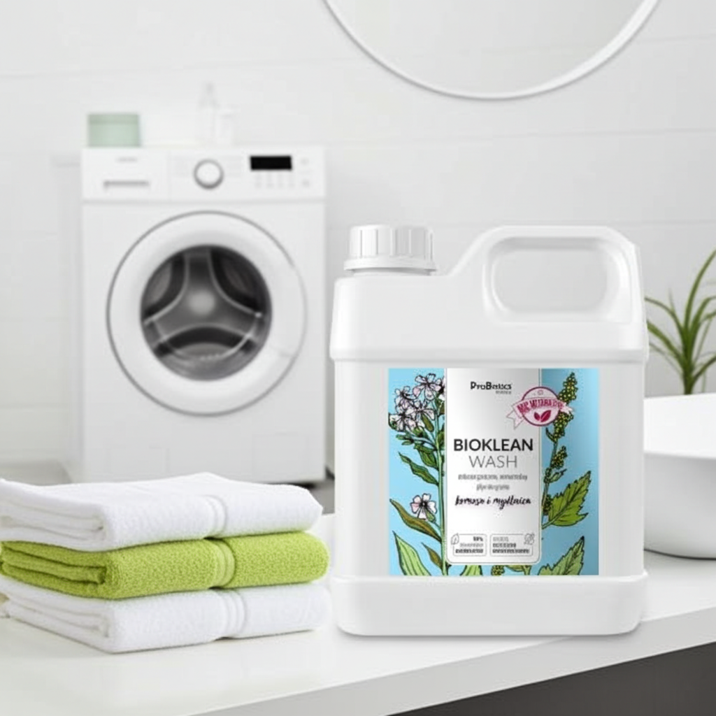 BioKlean Wash płyn do prania z wyciągów roślinnych, naturalny 2 litry