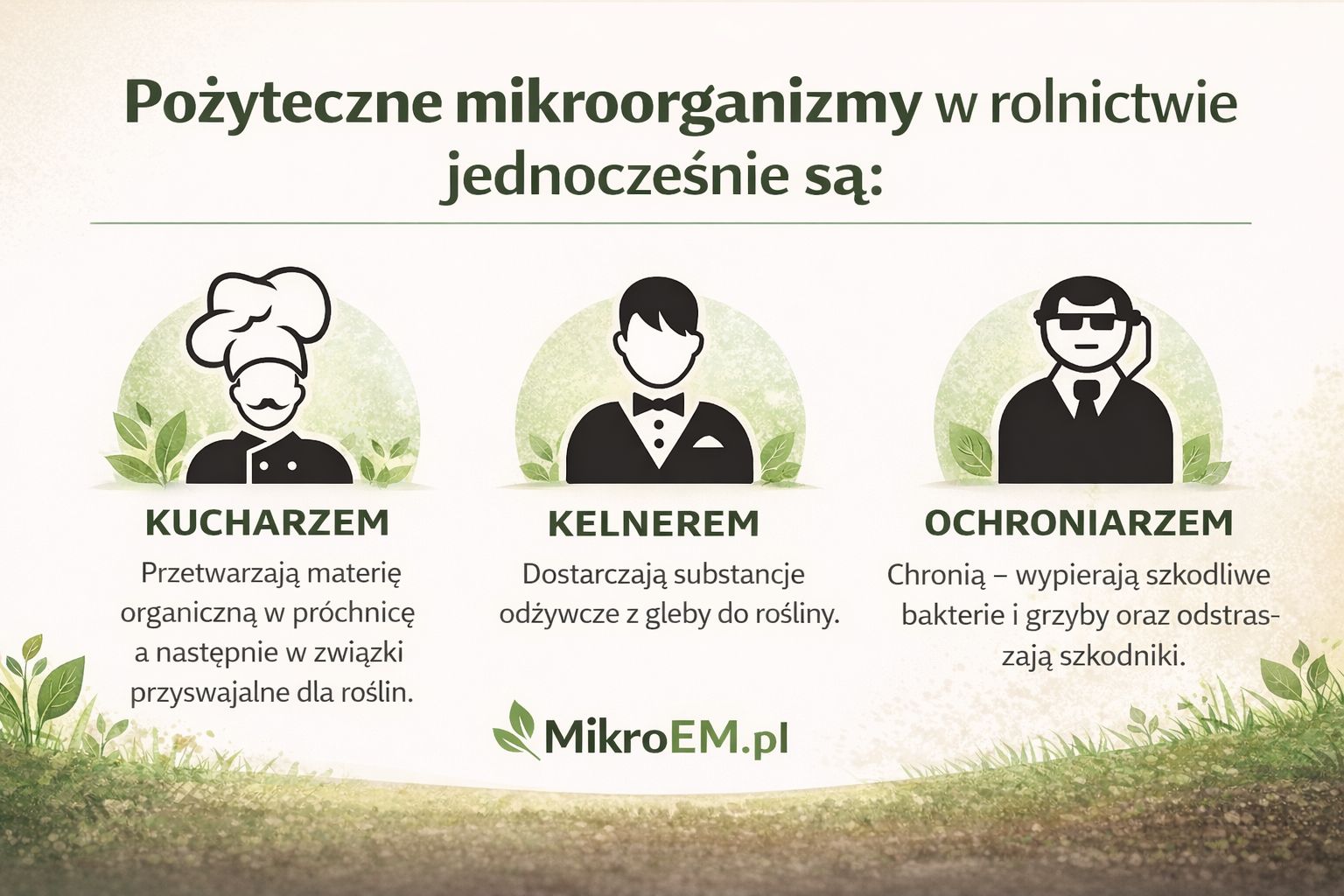 Jaki wpływ mają mikroorganizmy na rolnictwo?